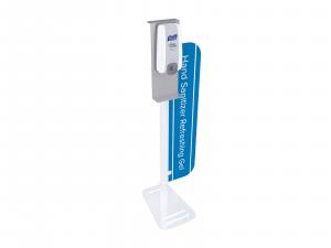 REB-906 Hand Sanitizer Stand w/ Graphic